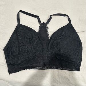 aerie Black Lace Bralette